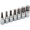 Dynamic Tools 1/2" Drive 7 Piece, Metric Standard, Hex Socket Set, 6mm - 19mm D018014 - alternate 1